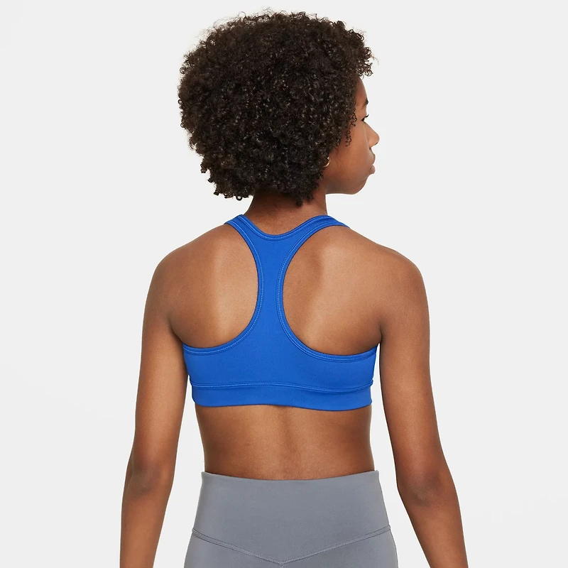 Nike Girls' Dri-FIT Swoosh Sports Bra