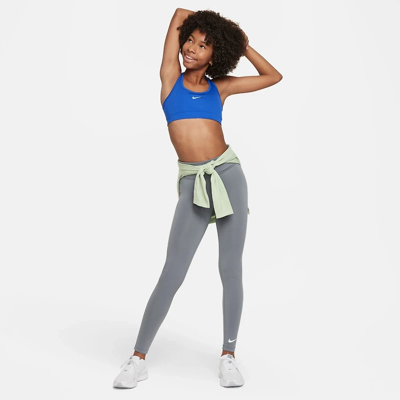 Nike Girls' Dri-FIT Swoosh Sports Bra