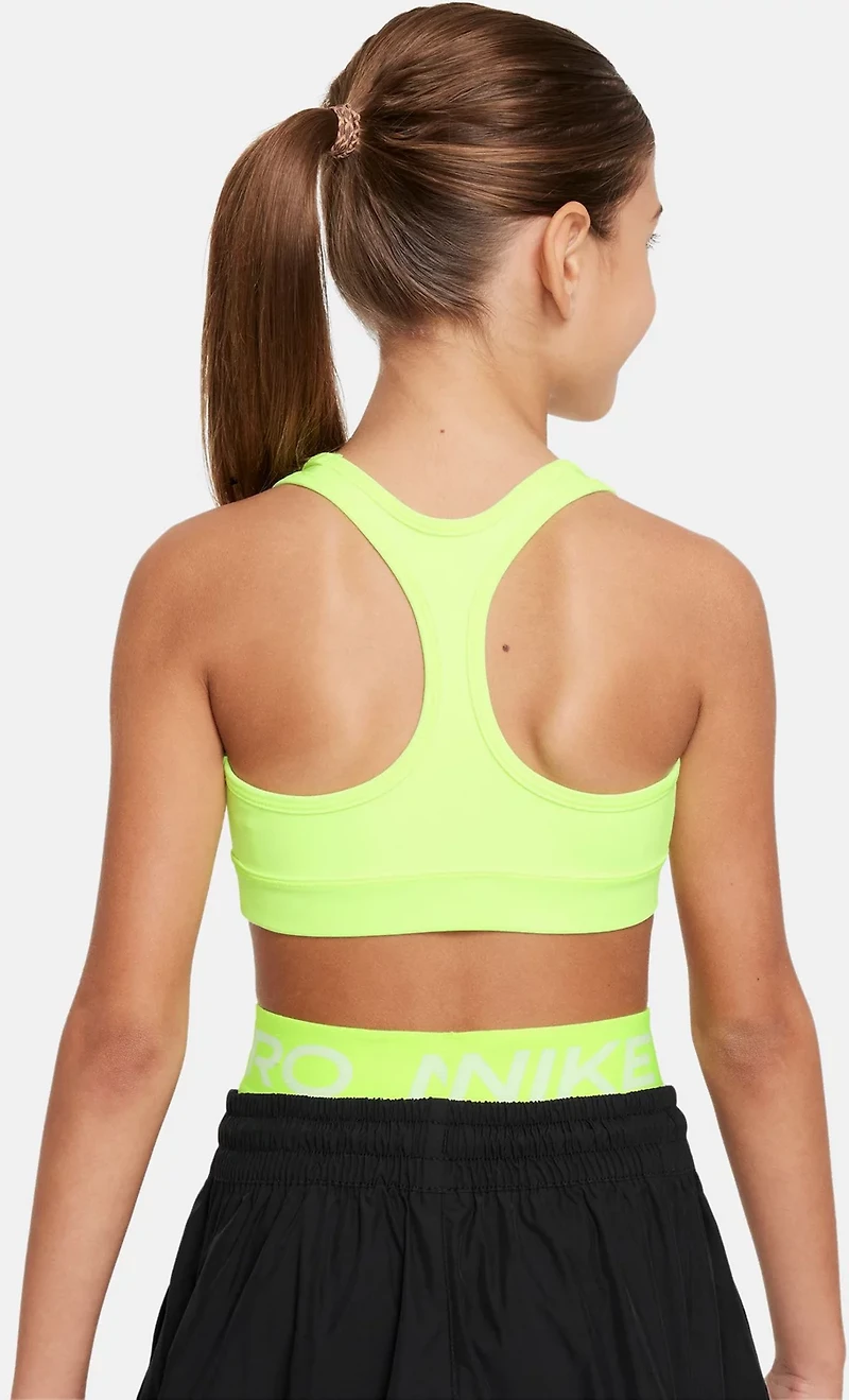 Nike Girls' Dri-FIT Swoosh Sports Bra