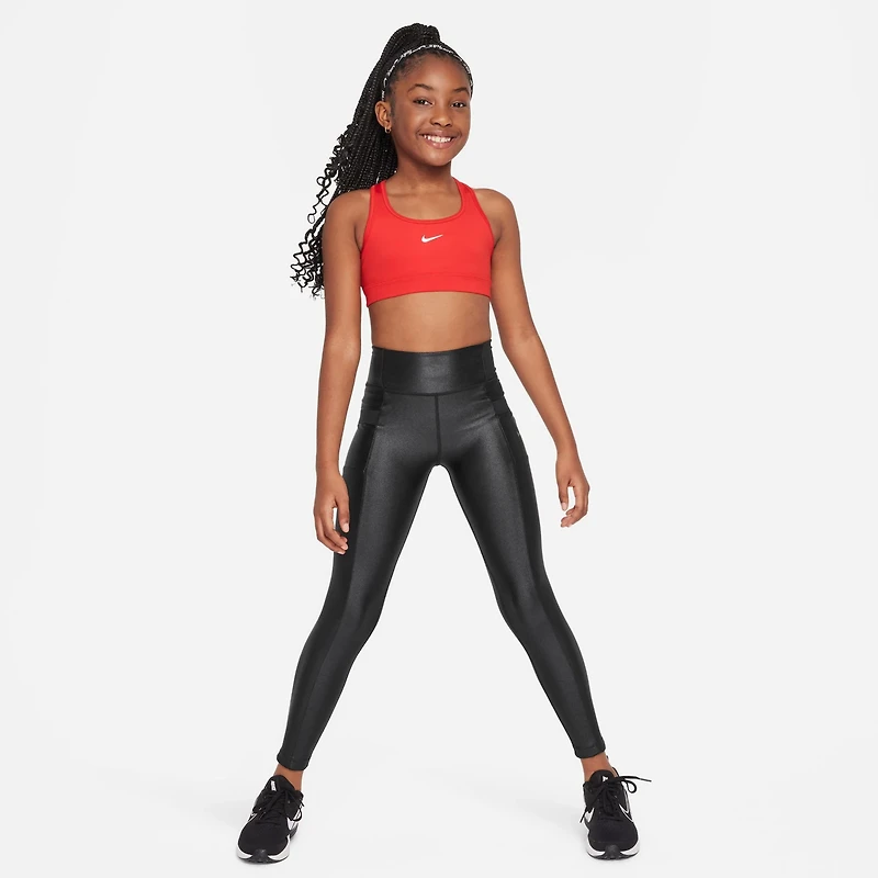 Nike Girls' Dri-FIT Swoosh Sports Bra