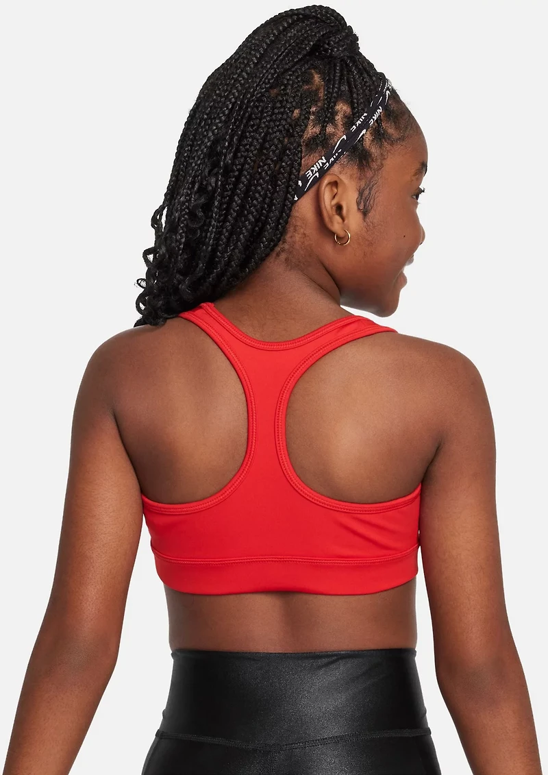 Nike Girls' Dri-FIT Swoosh Sports Bra