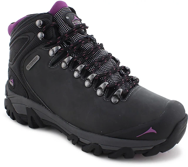 Pacific Mountain Women's Ascend Mid Waterproof Hiking Shoes at