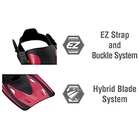 TUSA Adults' Visio Tri-Ex Snorkel Travel Set