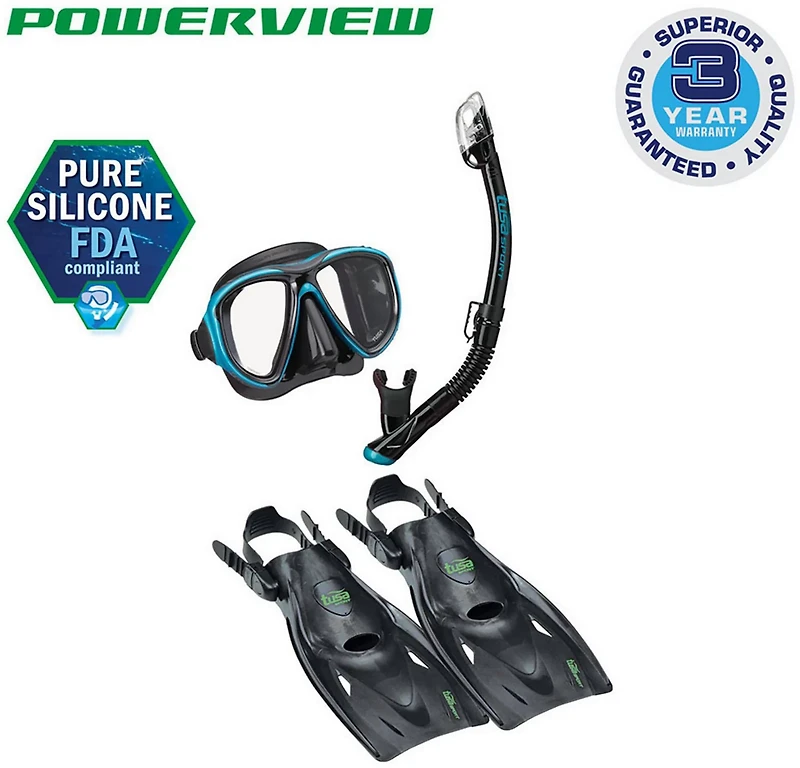 TUSA Powerview Dry Travel Set