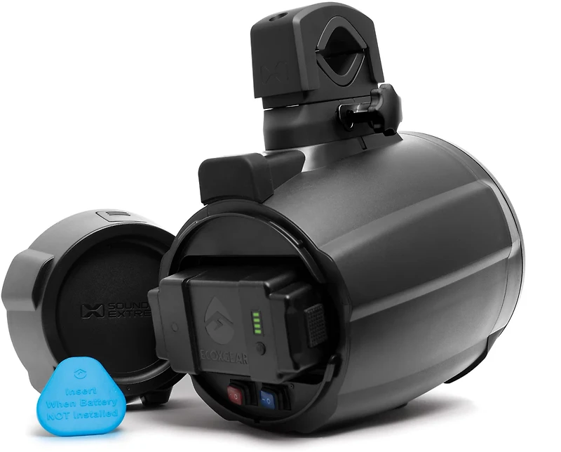 ECOXGEAR Sound Extreme Tower 8 Two AMP Speakers and Batteries 2-Pack