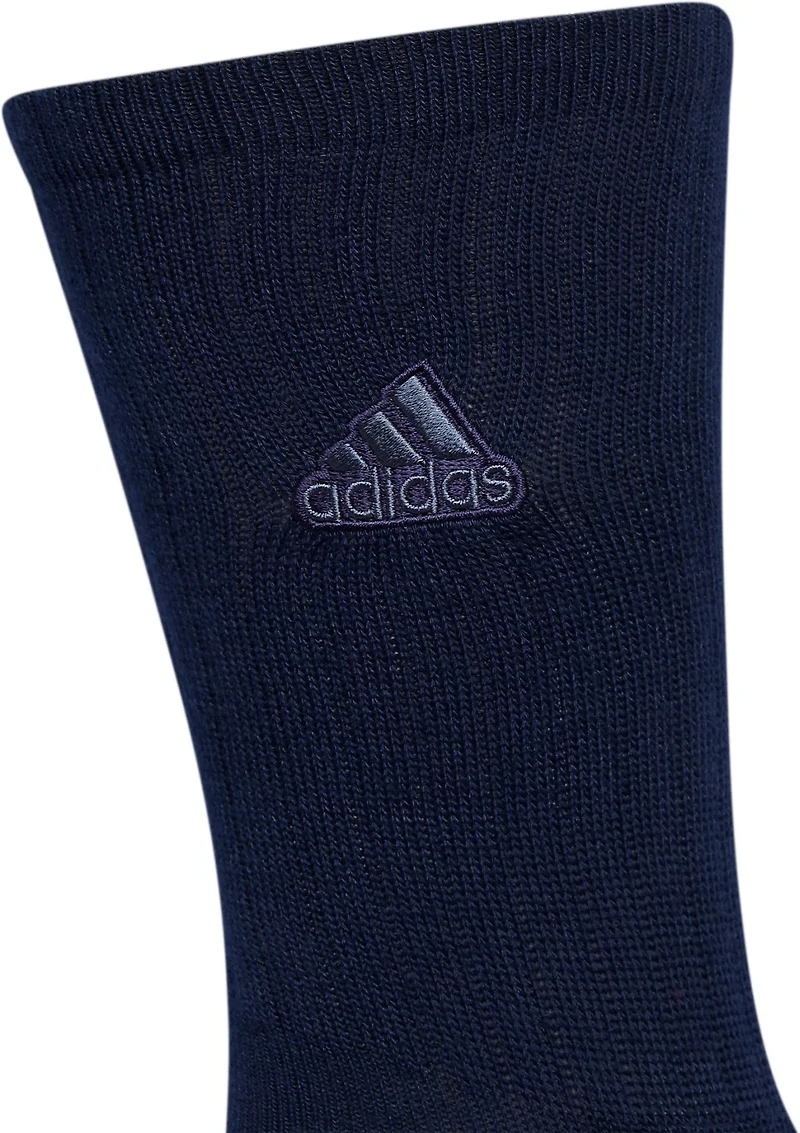 adidas Men's Cushioned Classic Crew Socks 3-Pack