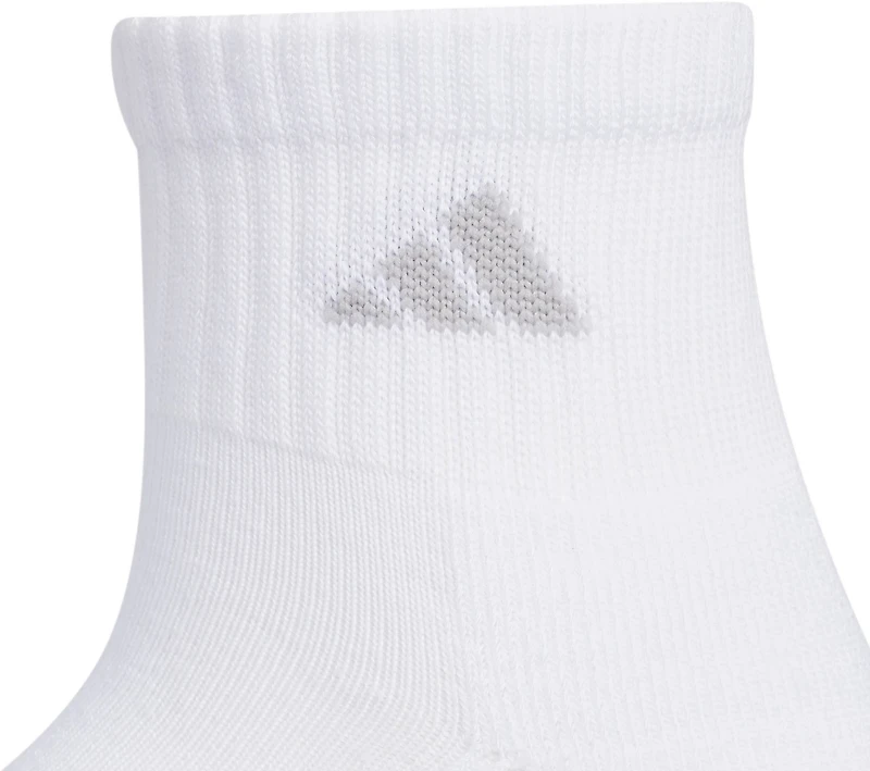 adidas Women's Athletic Cushioned Quarter-Length Socks 6-Pack