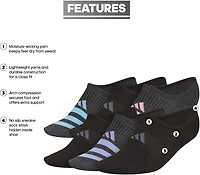 adidas Women's Superlite 3.0 Athletic Super No Show Socks