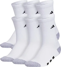 adidas Youth Cushioned Crew Socks 6 Pack