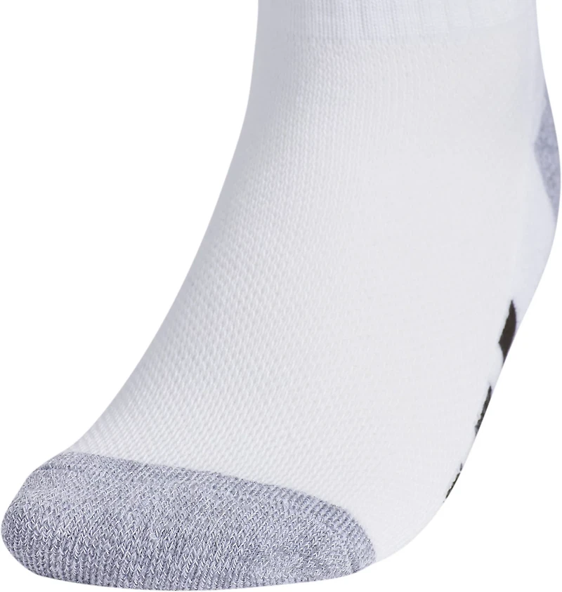 adidas Youth Cushioned Quarter Socks 6 Pack