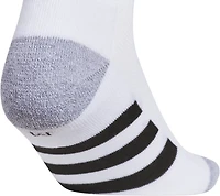 adidas Youth Cushioned Quarter Socks 6 Pack