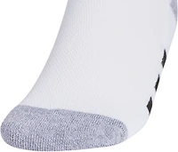 adidas Youth Cushioned No Show Socks 6 Pack