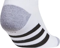 adidas Youth Cushioned No Show Socks 6 Pack