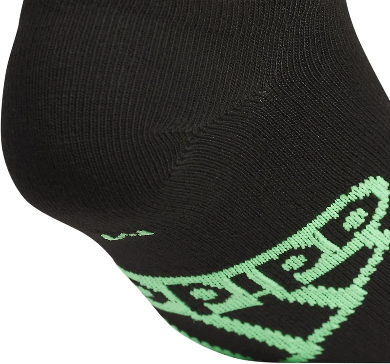 adidas Girls' Superlite Classic No Show Socks 6 Pack