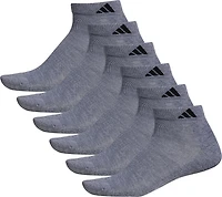 adidas Men's Large Athletic Low-Cut Socks 6 Pack