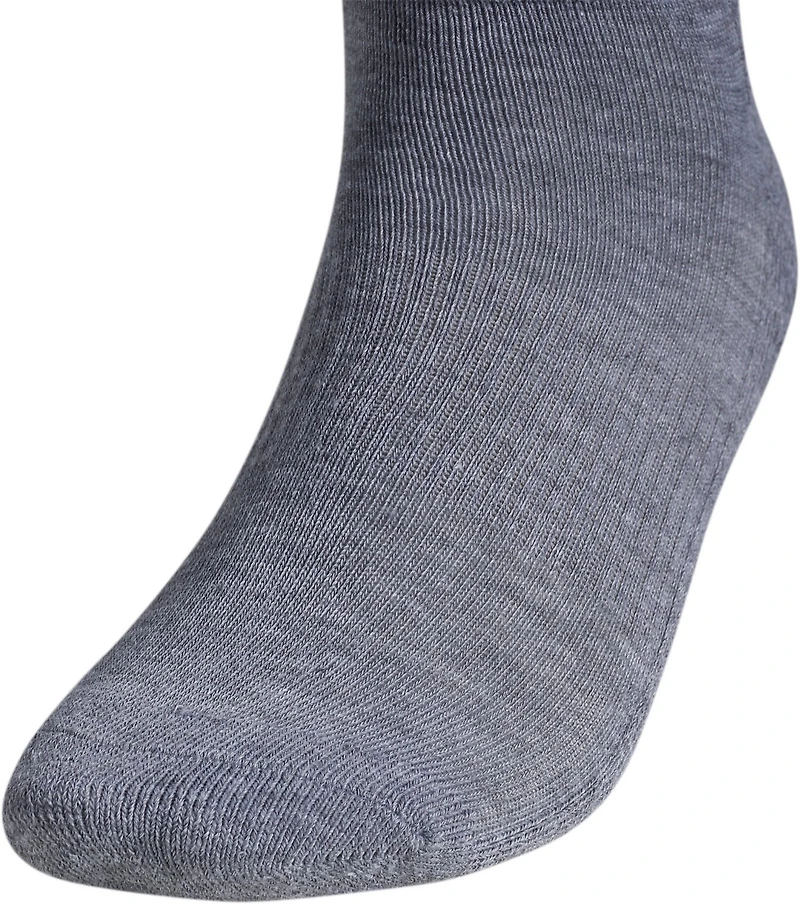 adidas Men's Large Athletic Low-Cut Socks 6 Pack