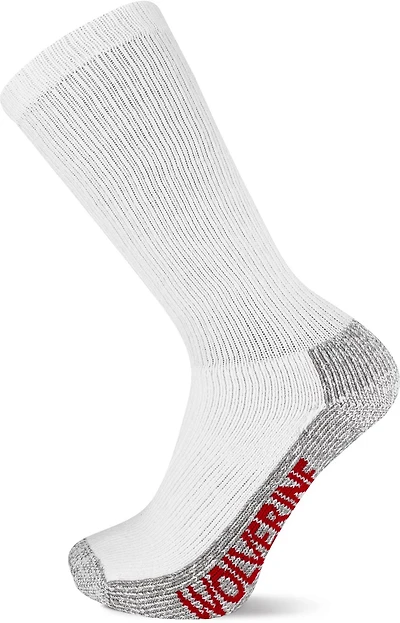 Wolverine Steel Toe Cotton Over-the-Calf Socks 2 Pack