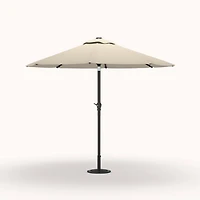 Mosaic Round 9 ft Patio Market Solid Umbrella