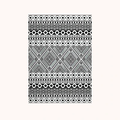 Mosaic 5 x 7 ft Woven Mat