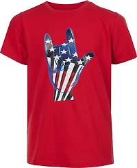 BCG Boys' ASL Americana Cotton T-shirt