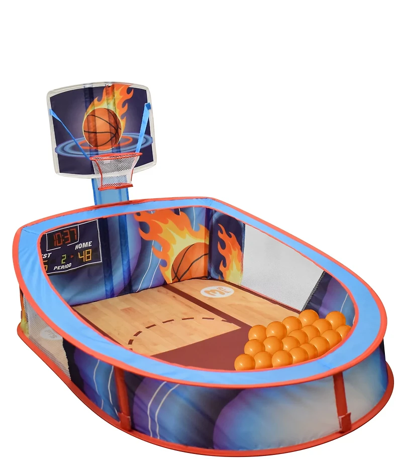 Sunny Days Entertainment Pop-N-Play Basketball Pit with Balls