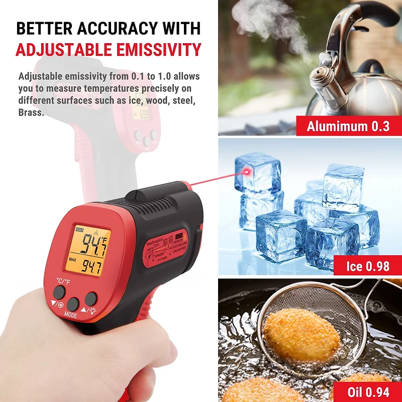 ThermoPro TP30Q Infrared Thermometer