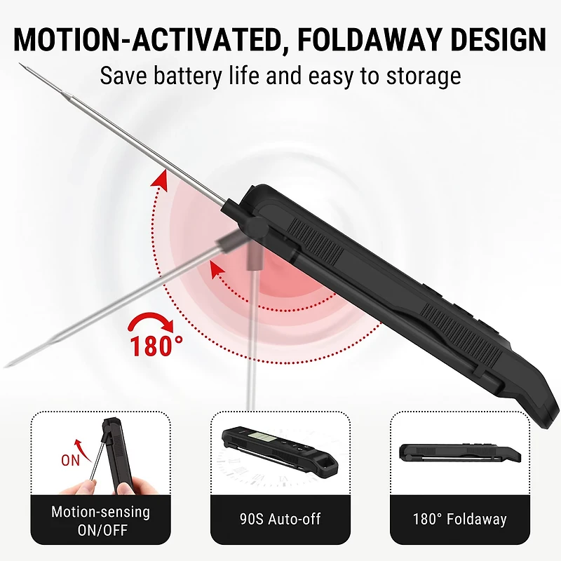 ThermoPro TP420W 2-in-1 Instant Read Thermometer