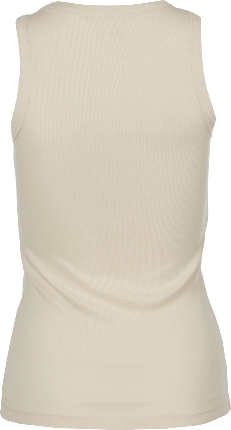 BCG Women's Sign High Neck Solid Rib Tank Top