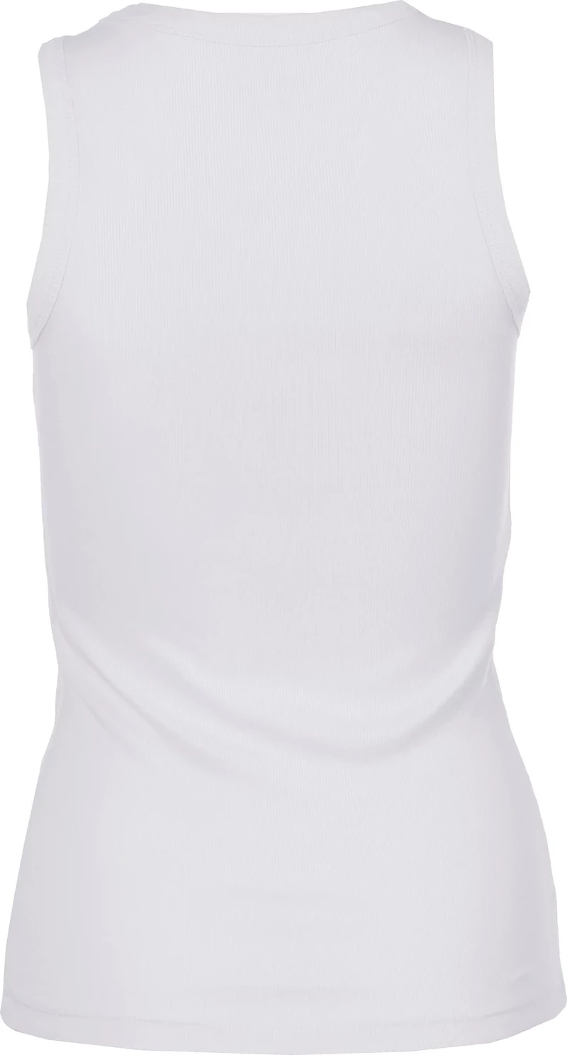 BCG Women's Sign High Neck Solid Rib Tank Top