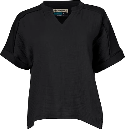 Magellan Outdoors Women's Summer Mixed Media Top