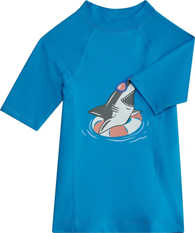 O'rageous Boys' 4-7 Shark Tube Rash Guard