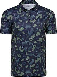 BCG Men's Golf Camo Polo Shirt