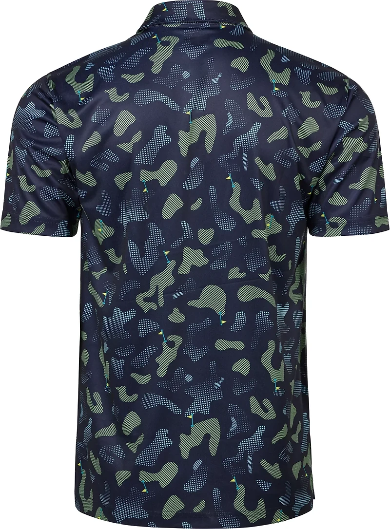 BCG Men's Golf Camo Polo Shirt