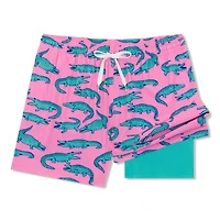 Chubbies Men's The Triangu-laters Lined Stretch Classic Swim Trunks 5.5