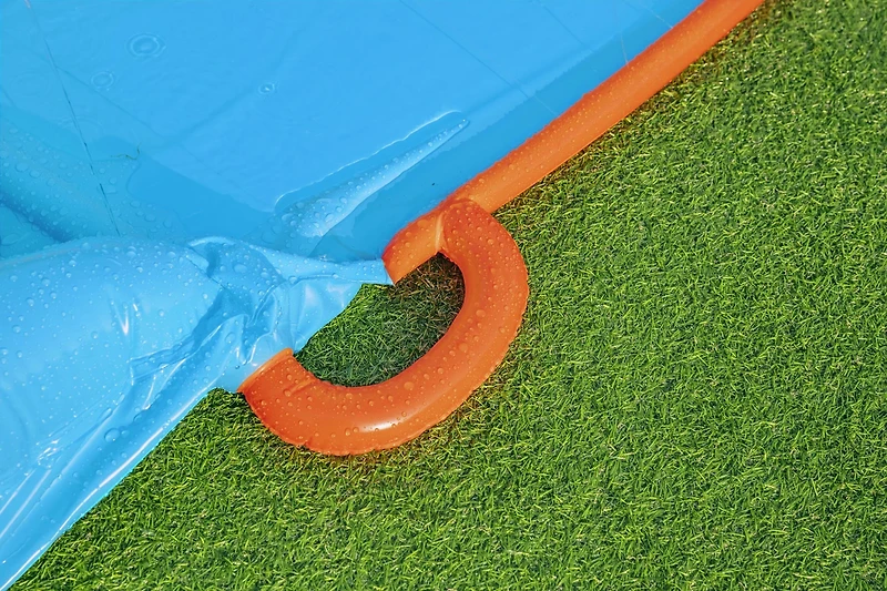 H2OGO! Triple 16 ft Water Slide with Tsunami Splash Ramp