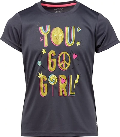 BCG Girls' Turbo You Go Girl Training T-shirt