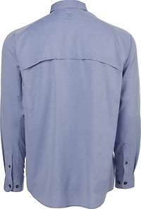 Magellan Outdoors Men's Heather Pro Angler Long Sleeve Fishing Shirt