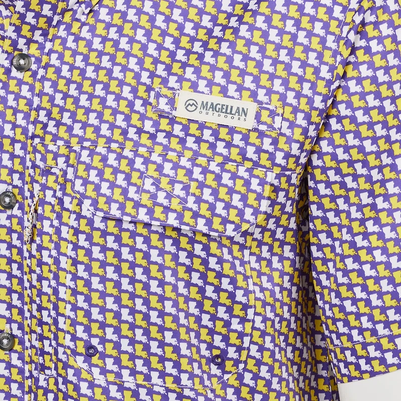 Magellan Outdoors Men's LA Local State Print Shirt