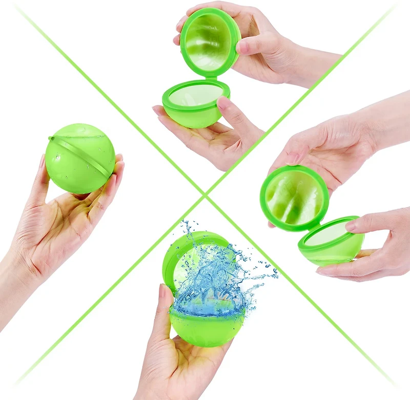 ZURU Reusable Water Balloons 6-Pack