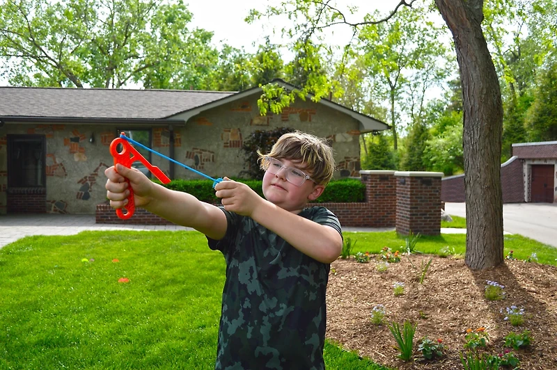 Play Monster Koosh Flingshot