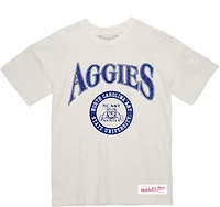 Mitchell & Ness Men's North Carolina A&T University Arched Logo Lockup Slub T-shirt