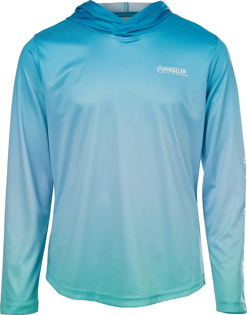 Magellan Outdoors Girls' Caddo Lake Ombre Hoodie