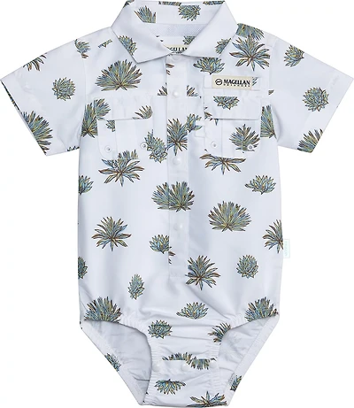 Magellan Infant Boys' Laguna Madre Print Short Sleeve Onesie