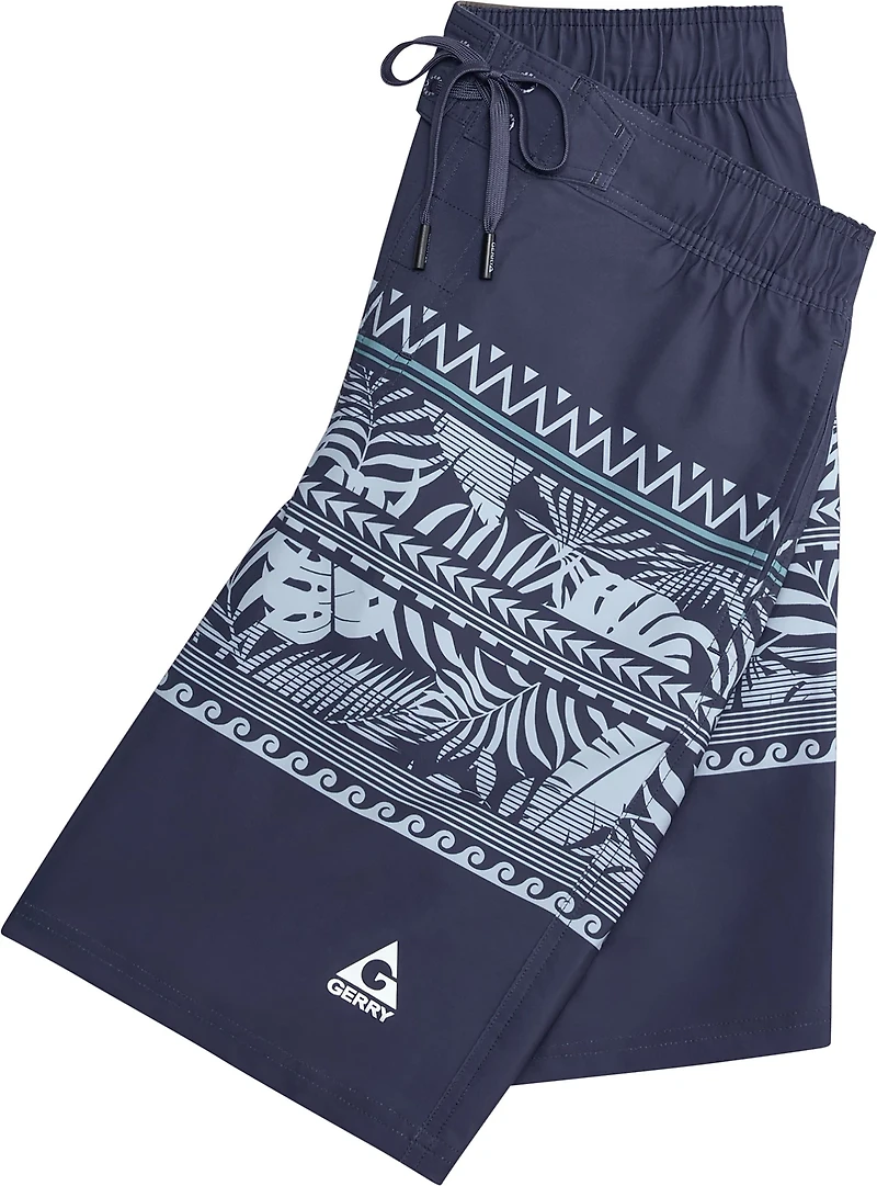 Gerry Men's Aztec Stripes Swim Trunks