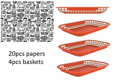 Blackstone Burger Baskets with Liners