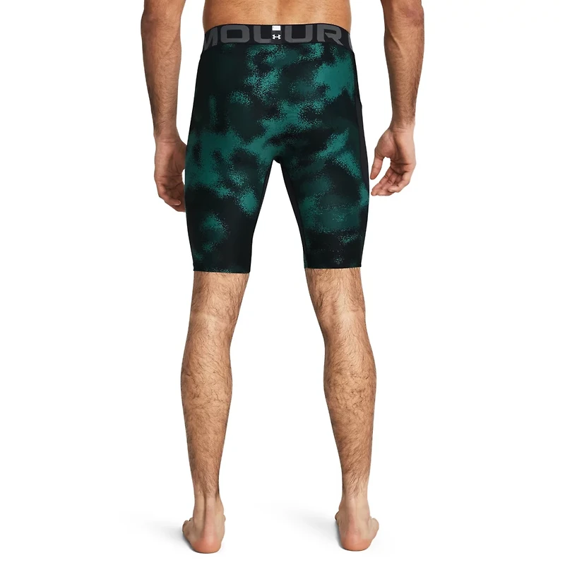 Under Armour Men's HeatGear Printed Long 10 Shorts