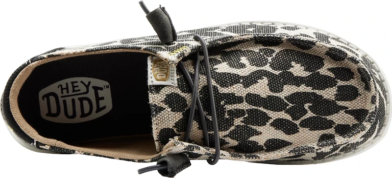 HEYDUDE Women's Leopard Wendy Shoes