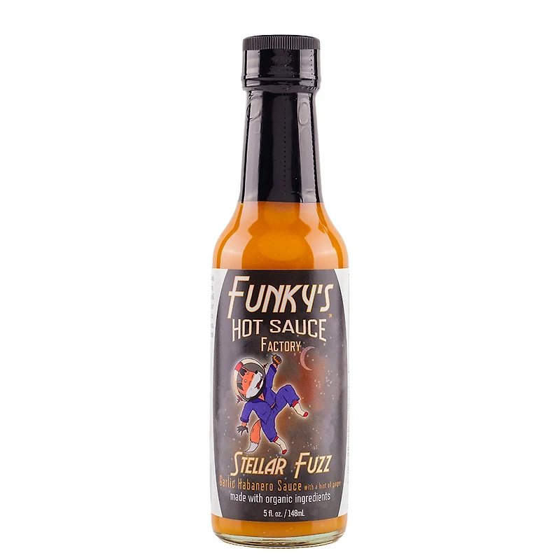 Funky's Hot Sauce Factory Stellar Fuzz Hot Sauce