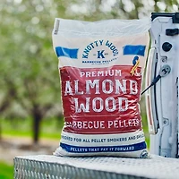 Knotty Wood Barbecue Company 20 lb 100% Almond Wood Pellets