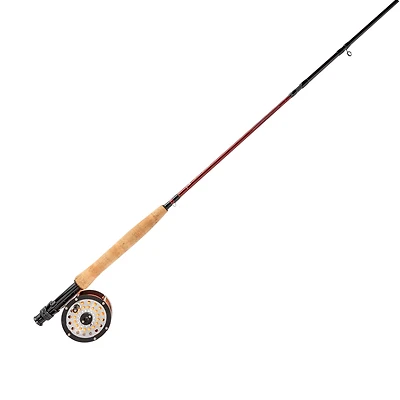 Martin Zebco Model 67R 8 ft 6 in River/Stream 4/5WT Ready to Fish Rod and Reel